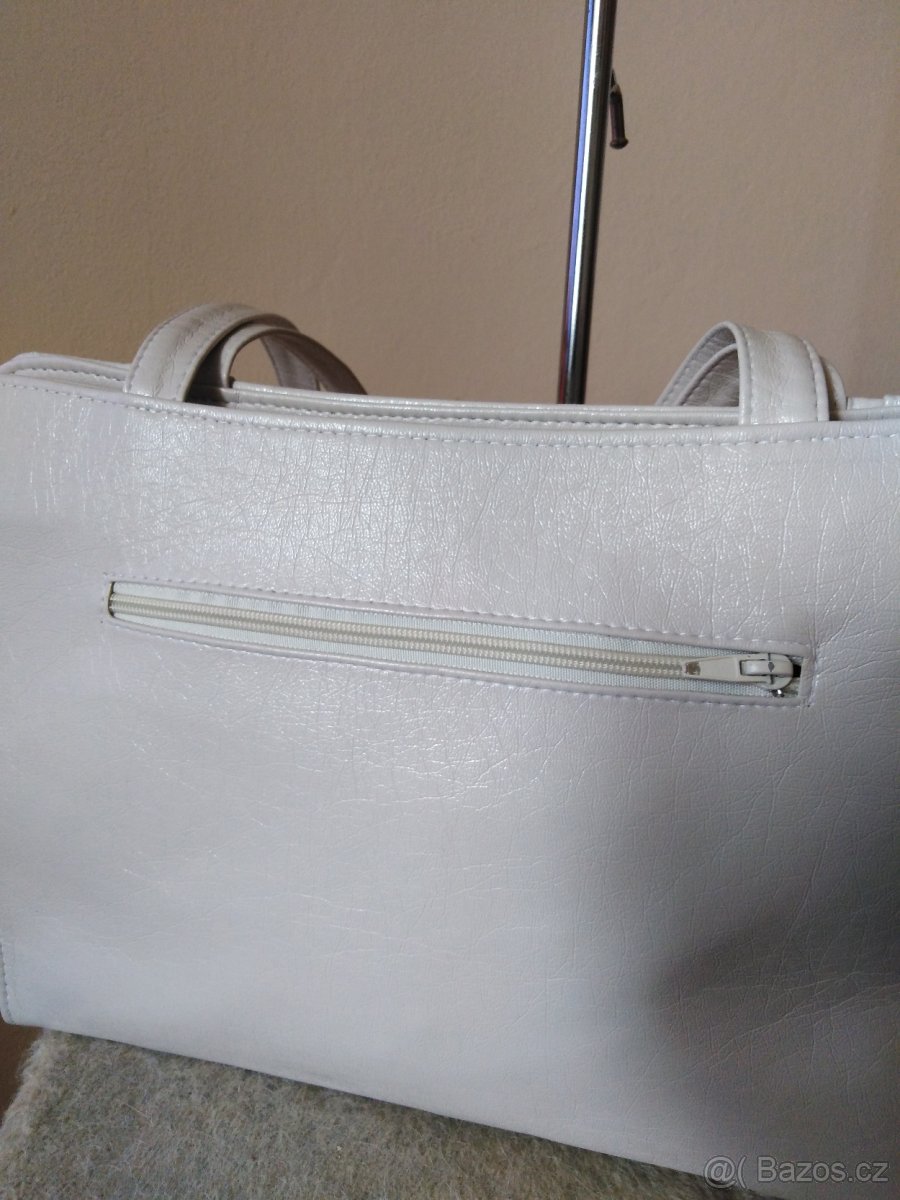 Kabelka světlé béžová odlehčená - 3