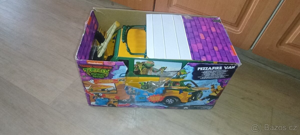 Želvy Ninja Pizza dodávka auta - 3