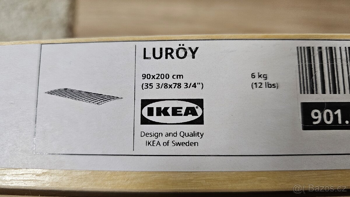 2x rost Luroy Ikea 90x200 - 3