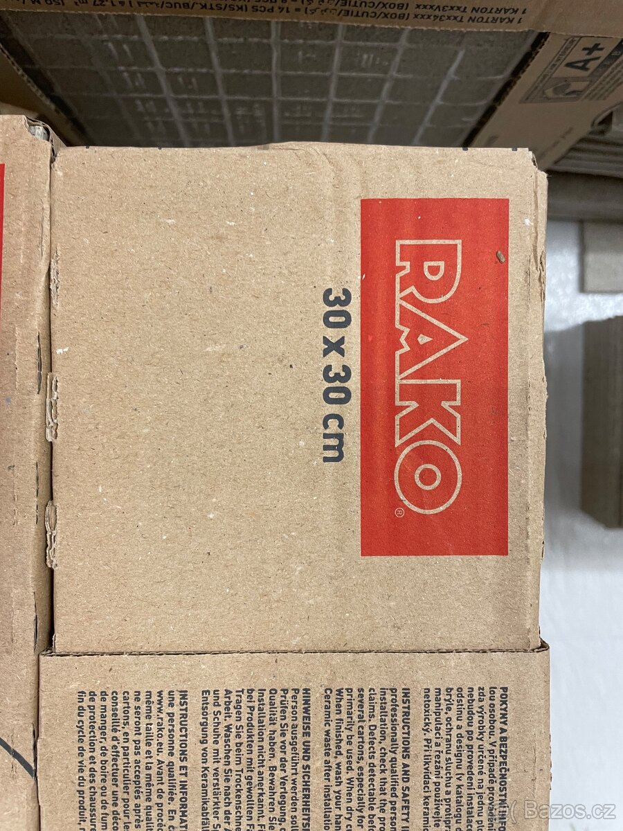 Dlažba Rako Taurus Granit Nordic šedá 30x30 cm - 3