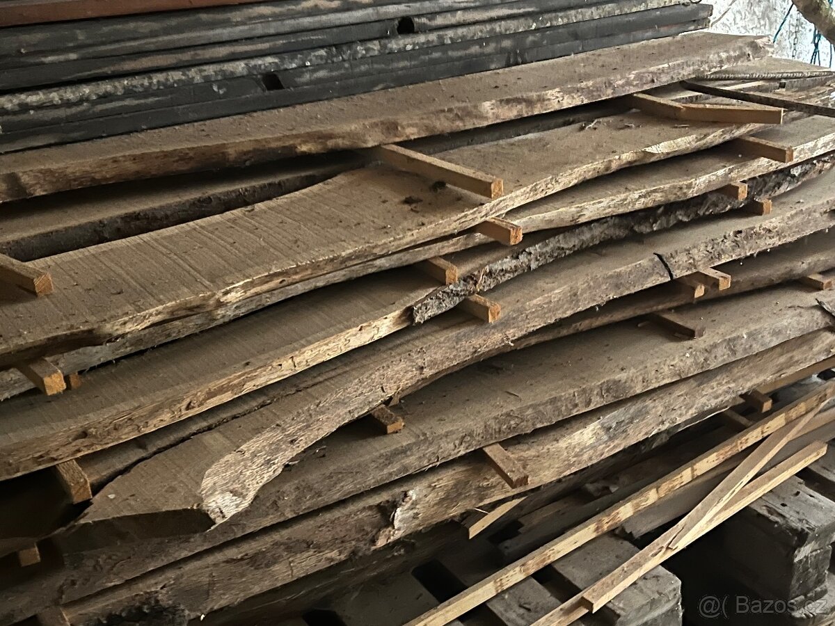 Dubové fošny - suché - 3