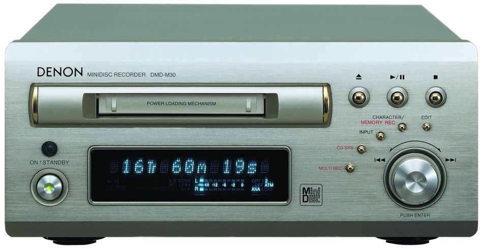 Minidisc deck DENON DMD-M30, manuál, MD disky - 3