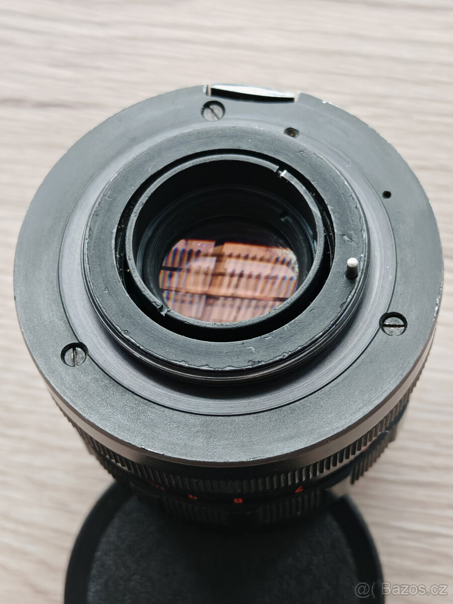 Prodám kinofilmovy objektiv PENTACON AUTO 100/2.8 - 3