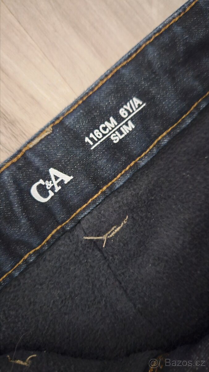 Zateplené kalhoty 116 - 3