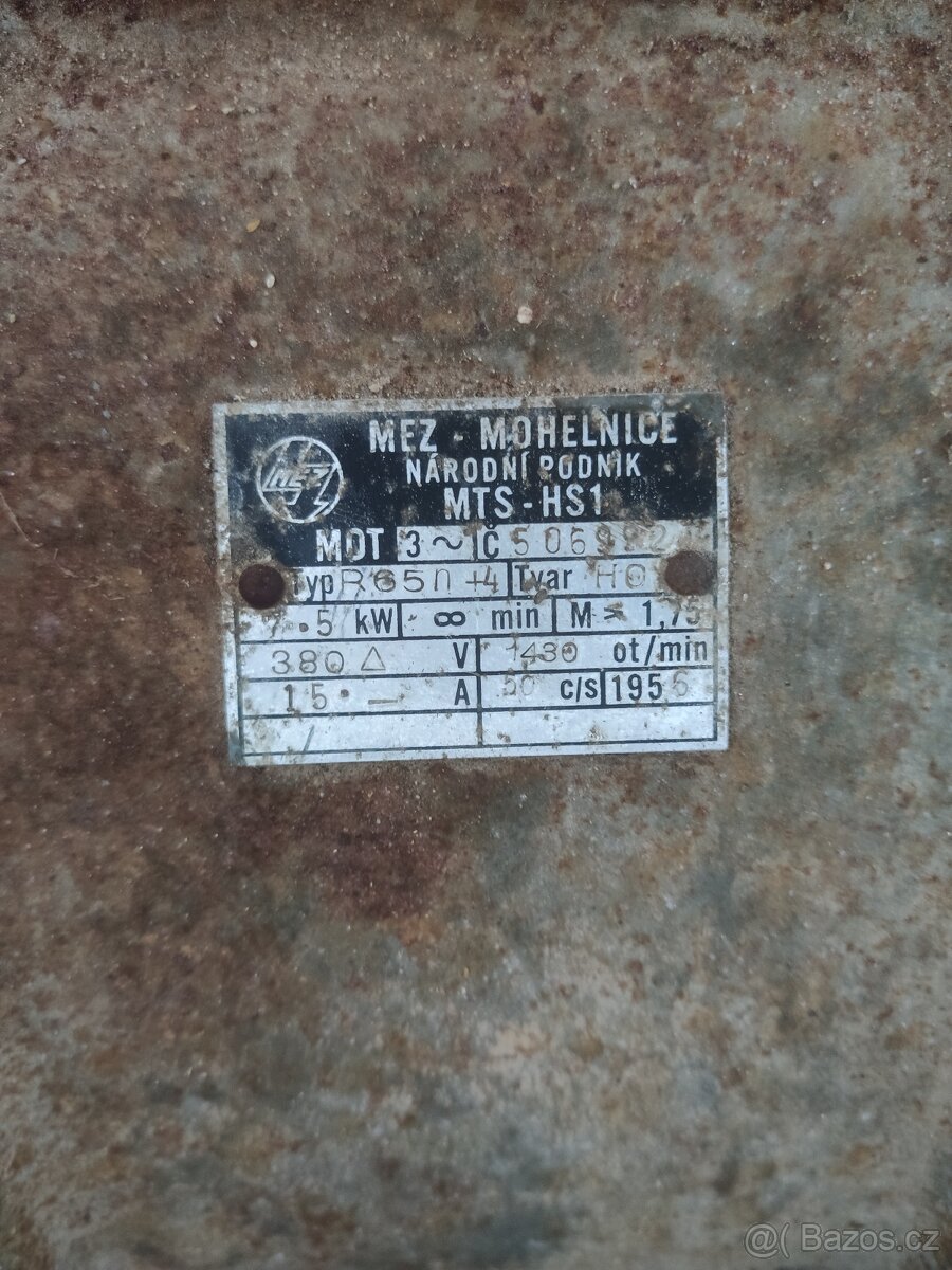 Elektromotor MEZ Mohelnice - 3