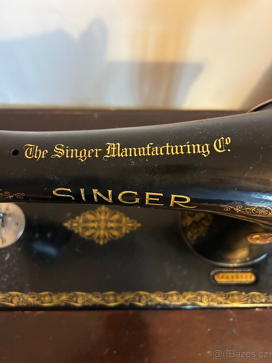 Prodám funkční starožitný šicí stroj - 3