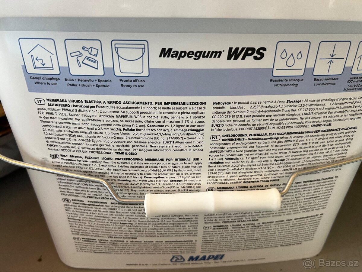 Prodám hydroizolační stěrku - 3