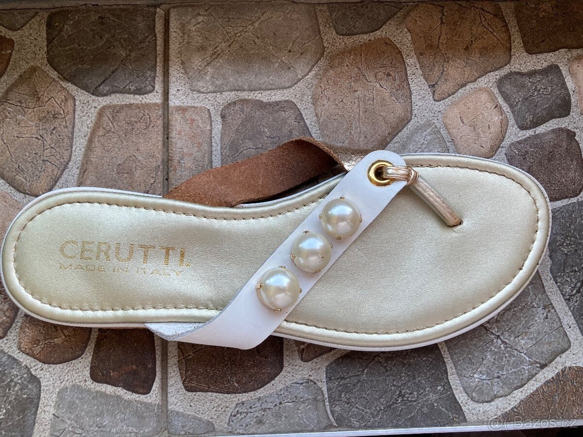 Luxusní žabky Cerutti - 3