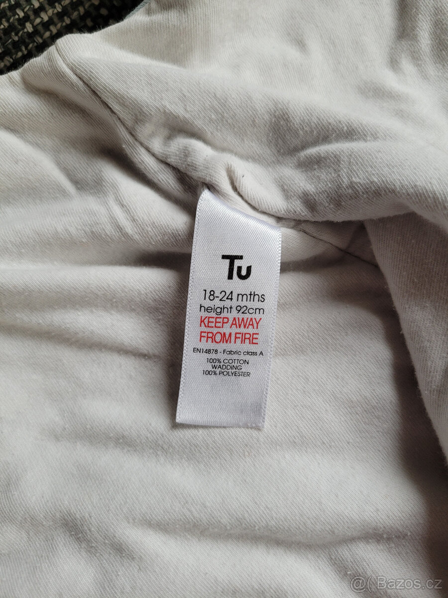 Prodám dětský pytel na spaní 18-24 mesíců / 92 cm - 3