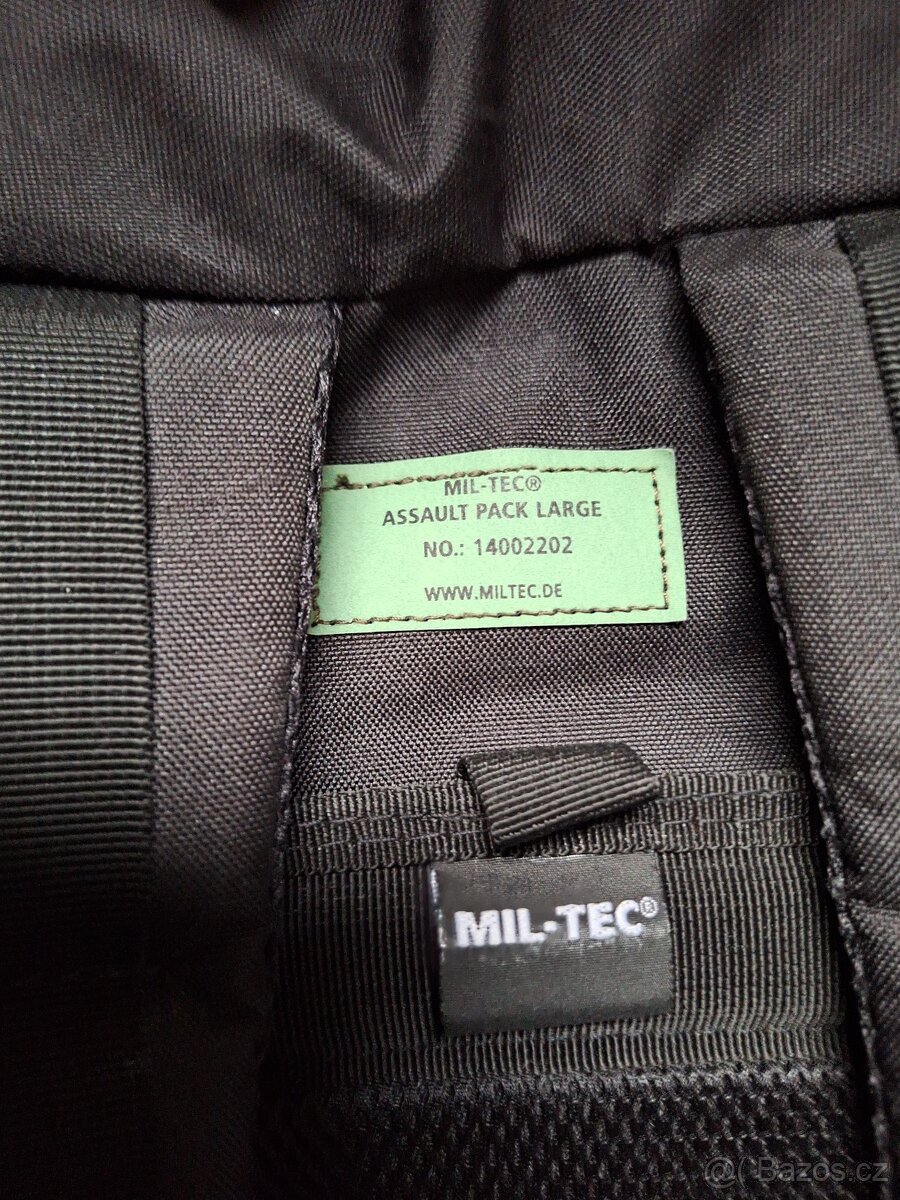 Batoh Mil-tec černý 36l - 3