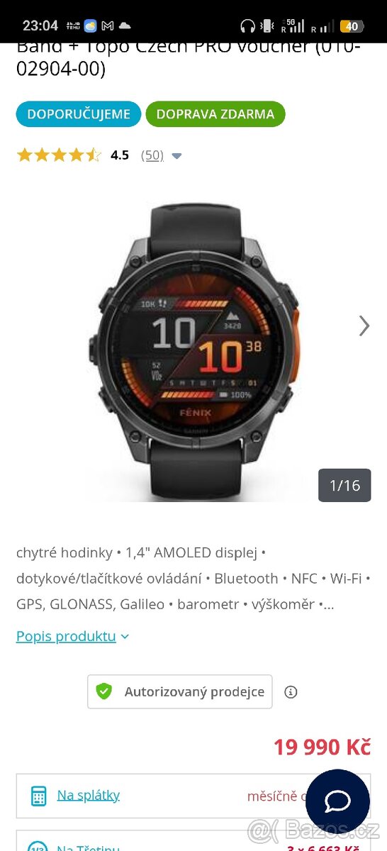 Garmin Fenix 8 47mm Amoled - 3