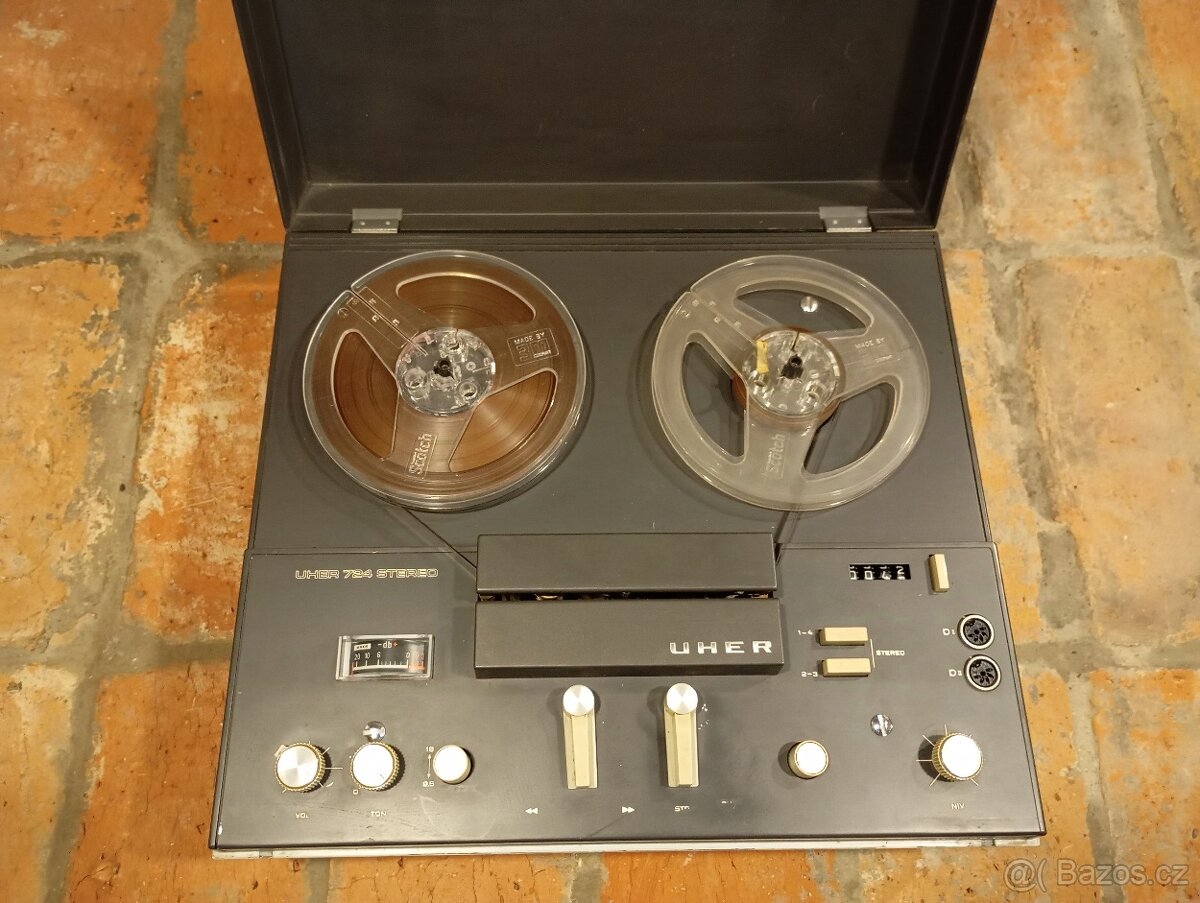 Cívkový magnetofon UHER 724 Stereo - 3