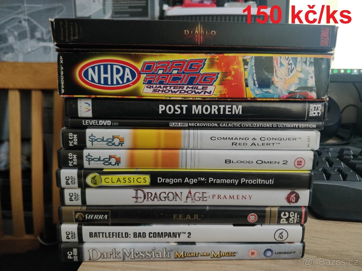 PC hry - 50kč/ks - 3