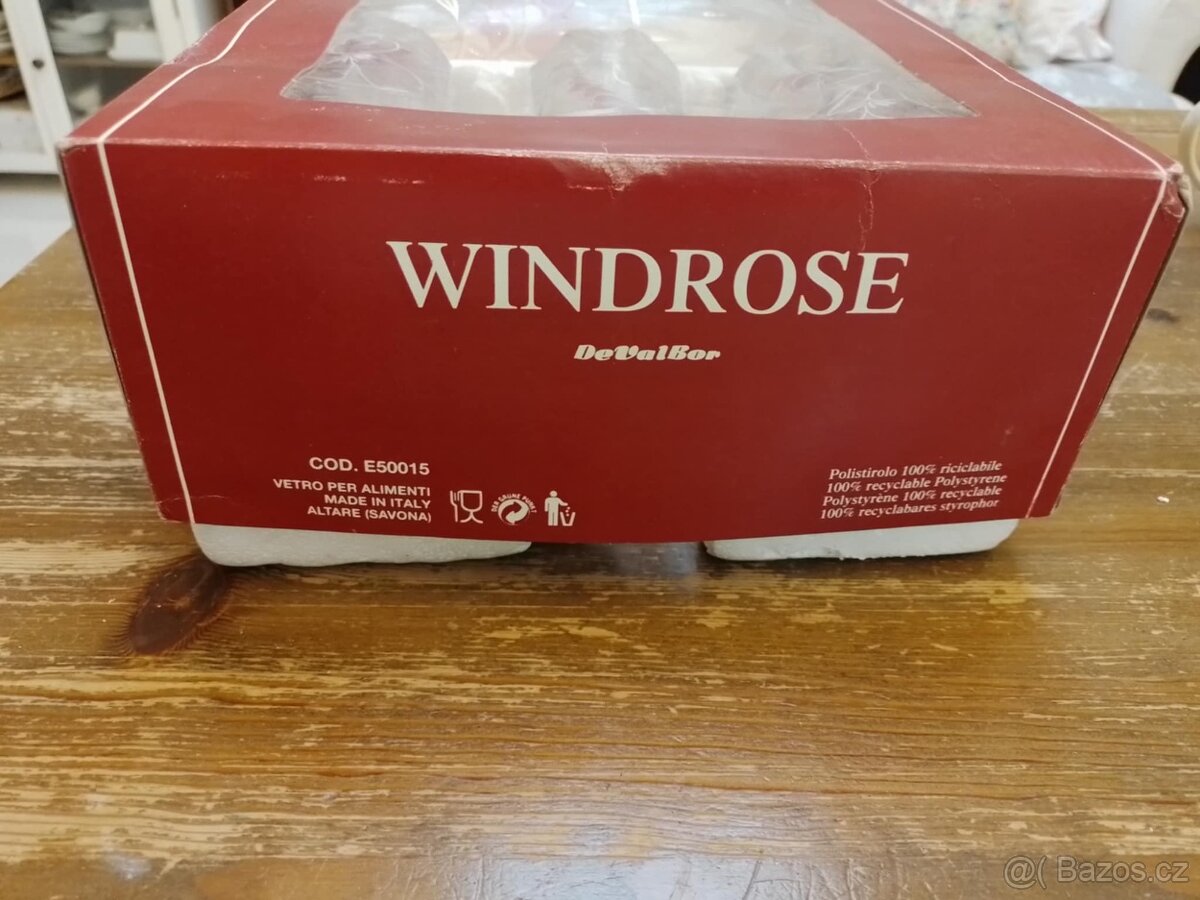 Sada italských sklenic a džbánku Windrose - 3
