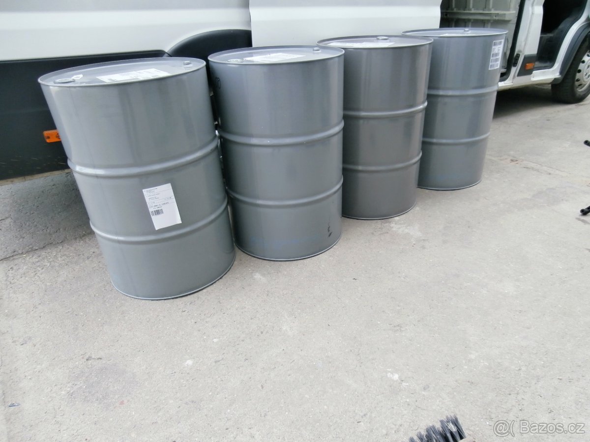 Sudy plechové 200 l od olejů lakované nepoškozené za 300 kč - 3