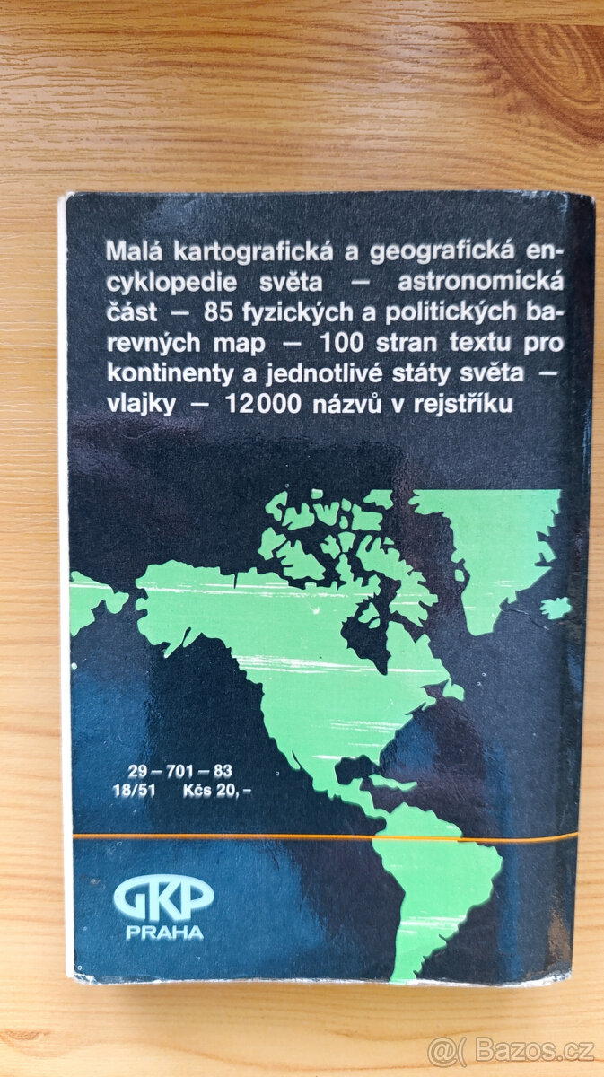 Kapesní atlas světa z roku 1983 - 3