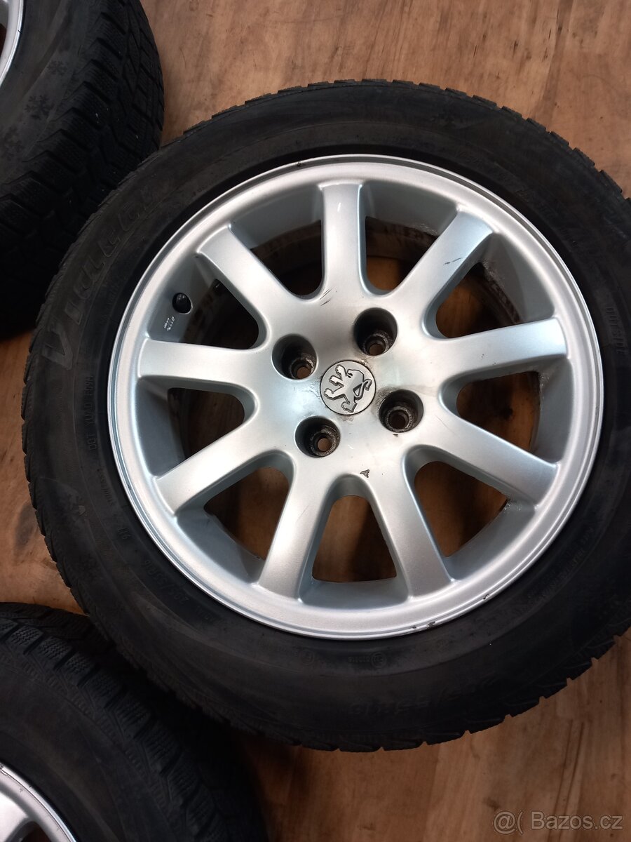 Alu kola obute na timnich pneu 205/55/16 - 3