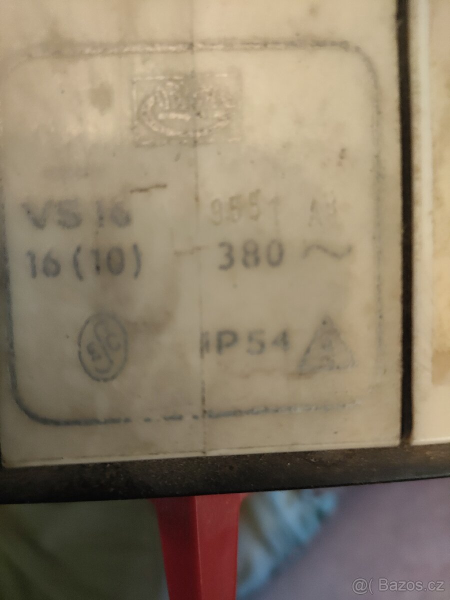 Vačkový spínač 380~16 - 3