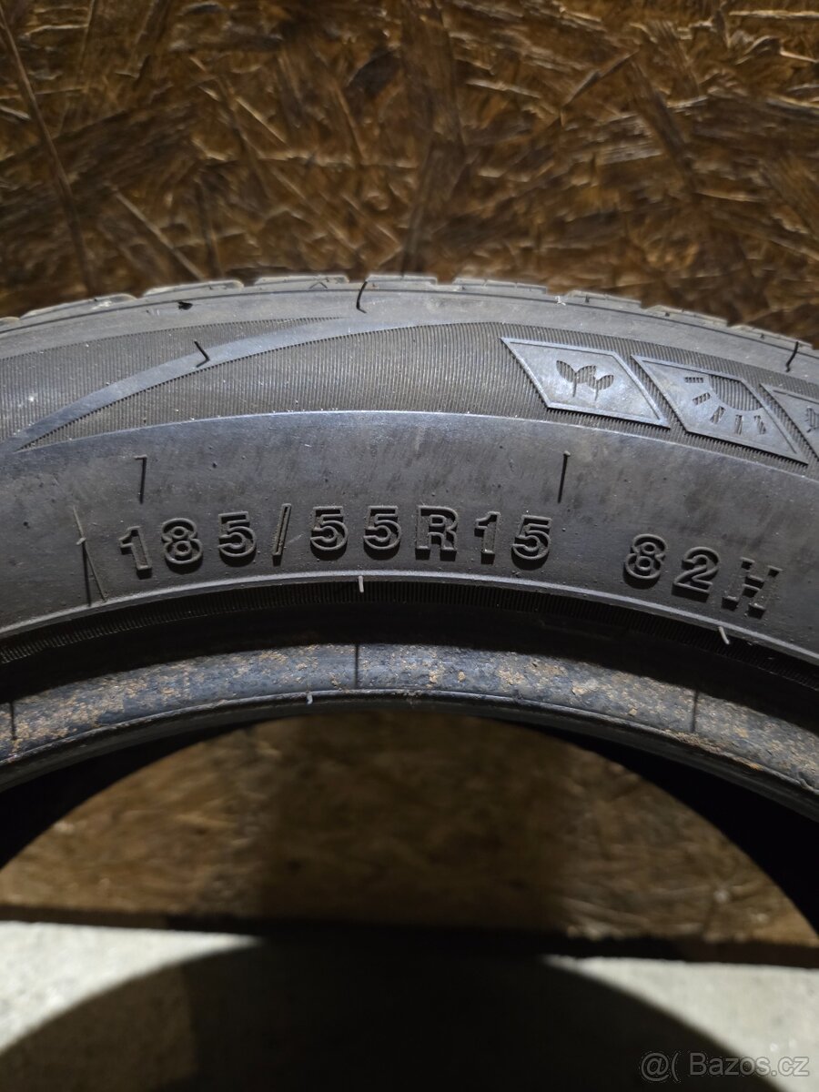 185 55 r 15 vzorek 7mm R 15 185 55 pneumatiky kola gumy - 3