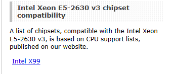 Xeon E5-2630 v3 2,4-3,2 GHz 8j./16vl. 20MB až 768GB DDR4 - 3