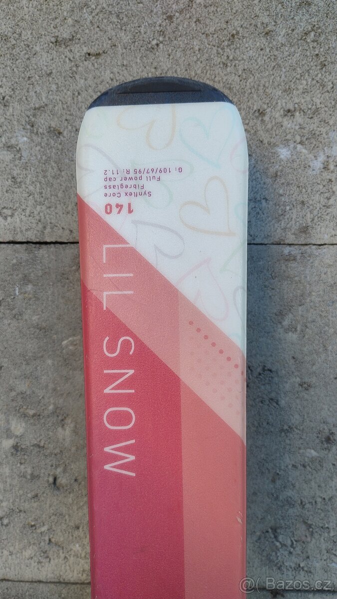 Juniorské sjezdové lyže Elan LIL SNOW 140 cm - 3