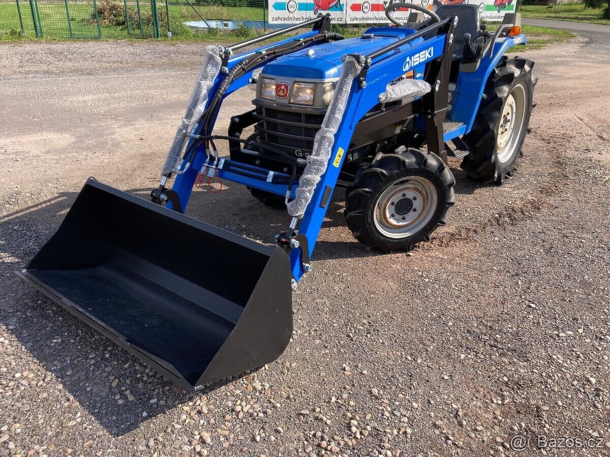 Malotraktor Iseki s čelním nakladačem - 3