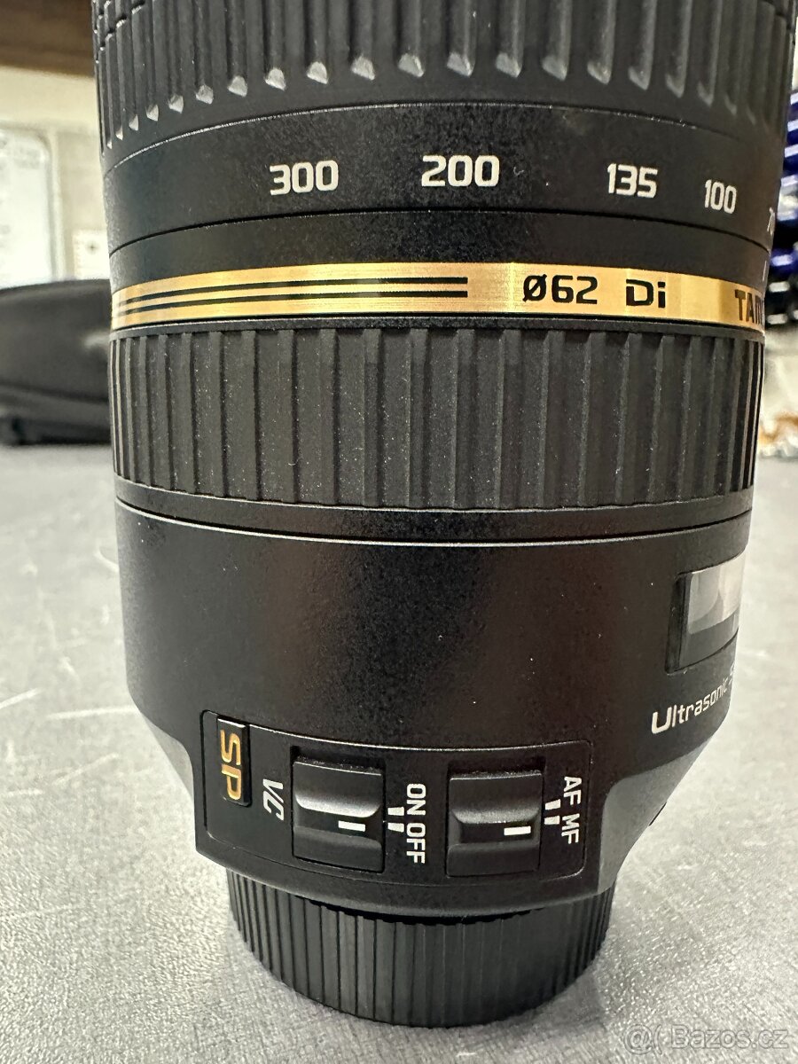 Tamron sp 70-300mm f/4-5.6 di VC USD pro NIKON s UV filtrem - 3