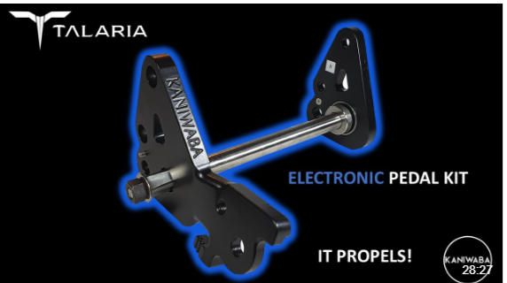 Pedálová sada KANIWABA NOVÁ pro Talaria - 3
