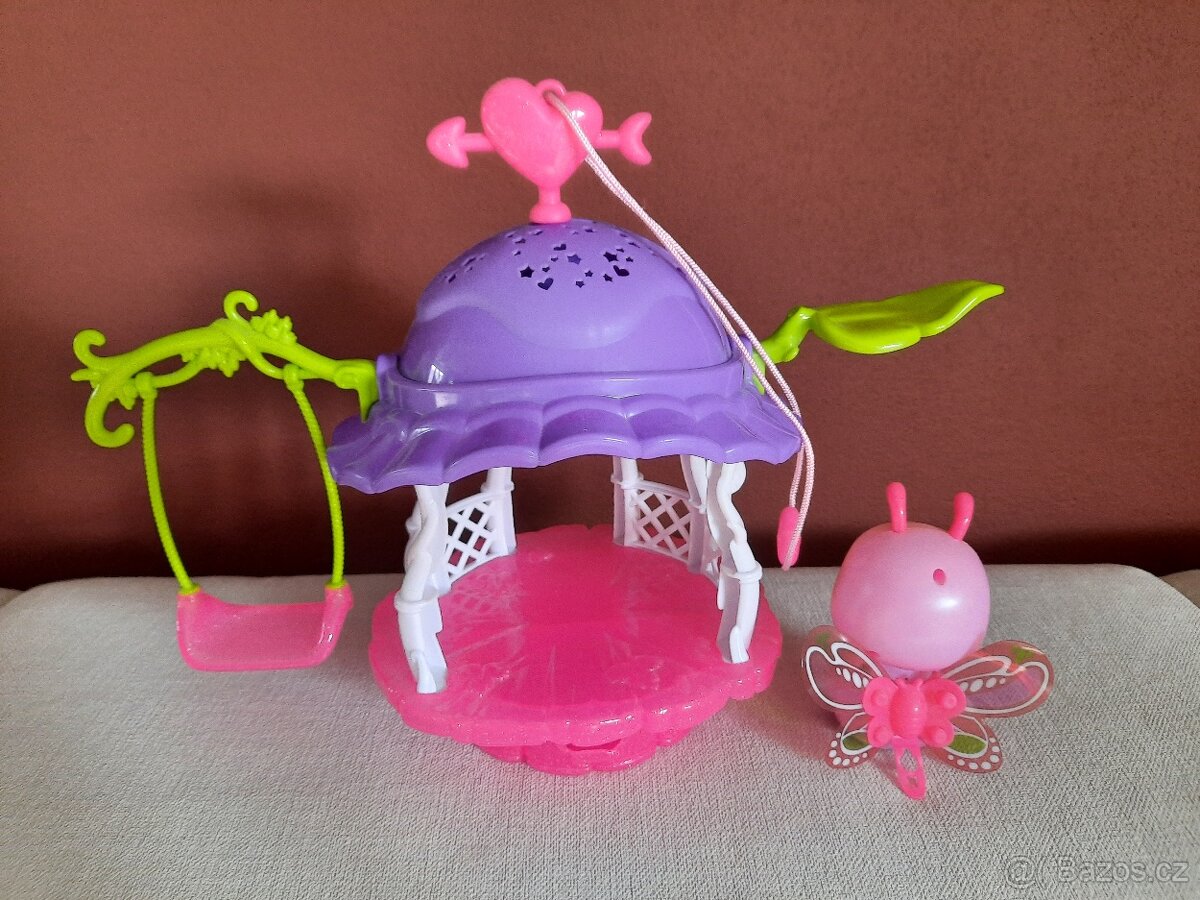 Alltoys Domeček svítící růžový + motýlek Lumiluvs - 3