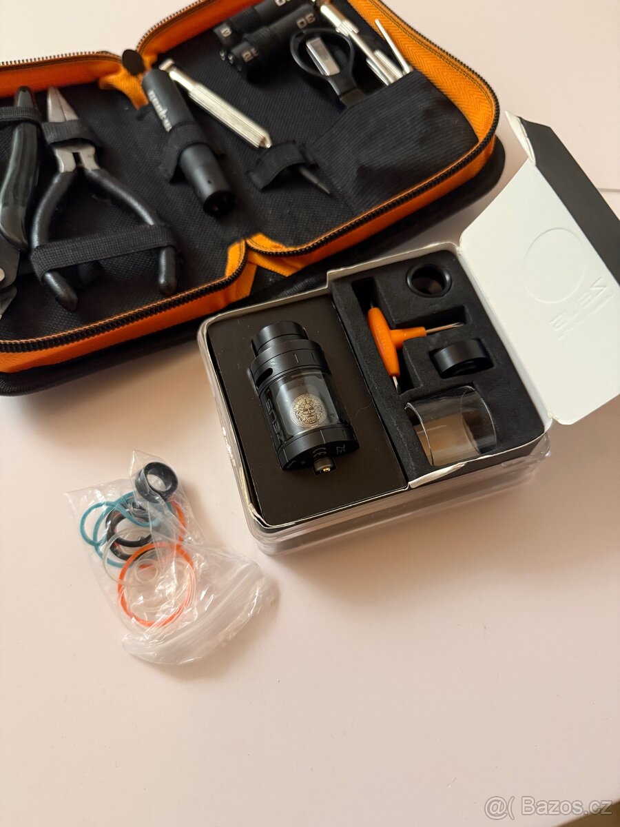 Vaping, Zeus atomizer, sada nářadí k motání - 3