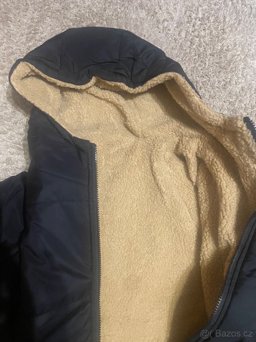Dámská bunda s kožíškem vel. M - 3