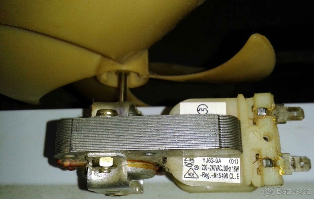 větrák - motor do mikrovlnky - 3