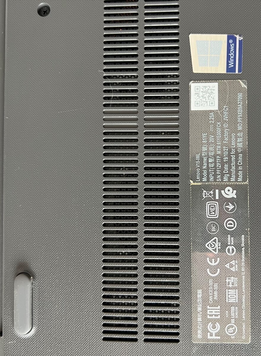Lenovo V15-IWL Iron Grey - 3