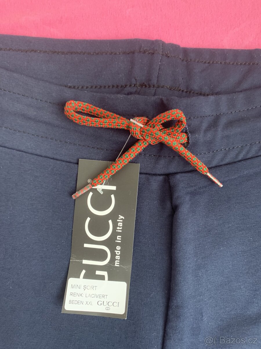 Krasne Gucci šortky - 3