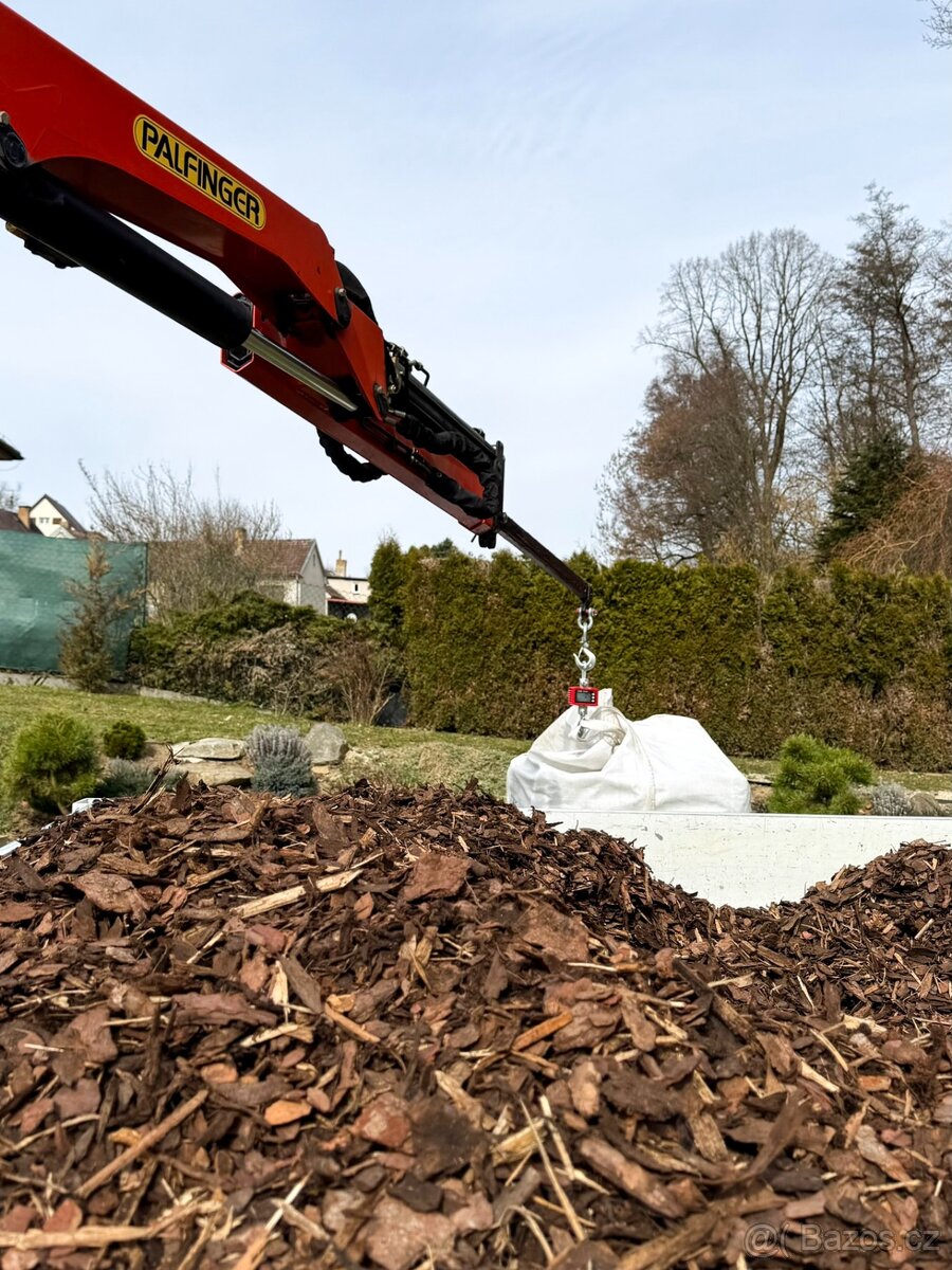 Práce hydraulickou rukou – manipulace s materiálem Tábor, Ji - 3