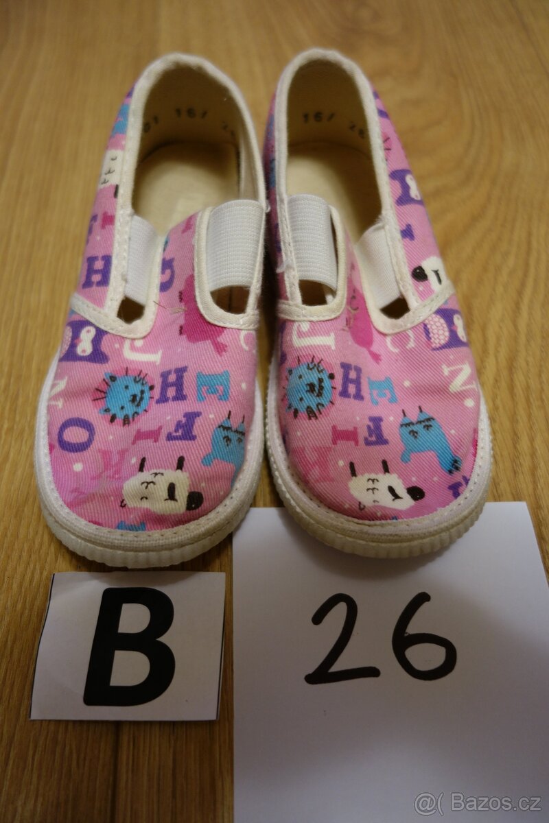 Dětské bačkory, vel. 25,26 - 3
