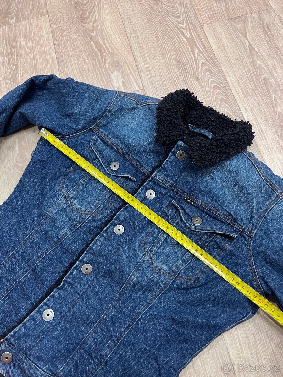 Riflová bunda M teplá - 3