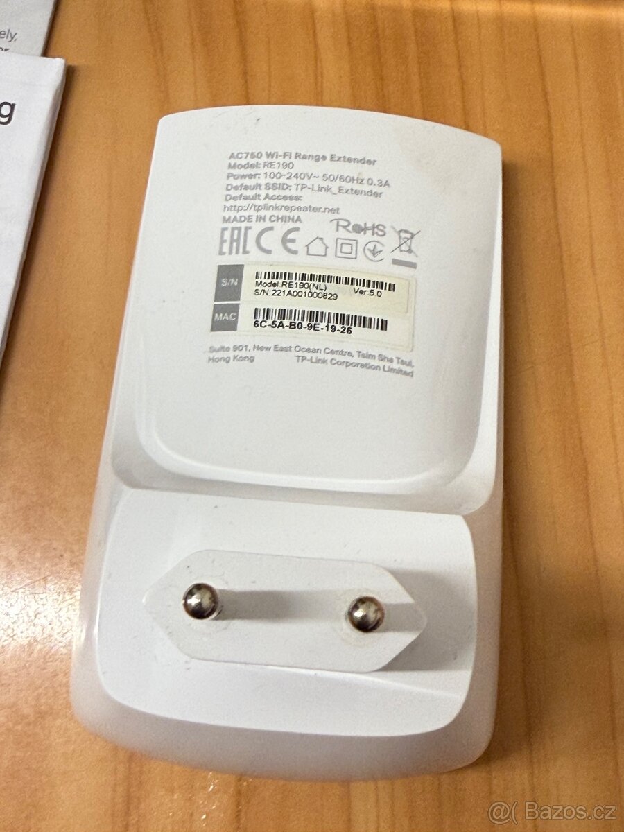 WiFi Extender TP-Link AC750 - 3
