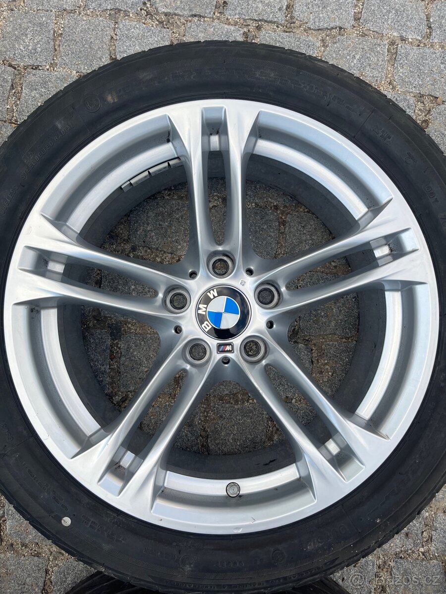 Prodám originál letní sadu alu kol 18" na BMW Styling 613M - 3