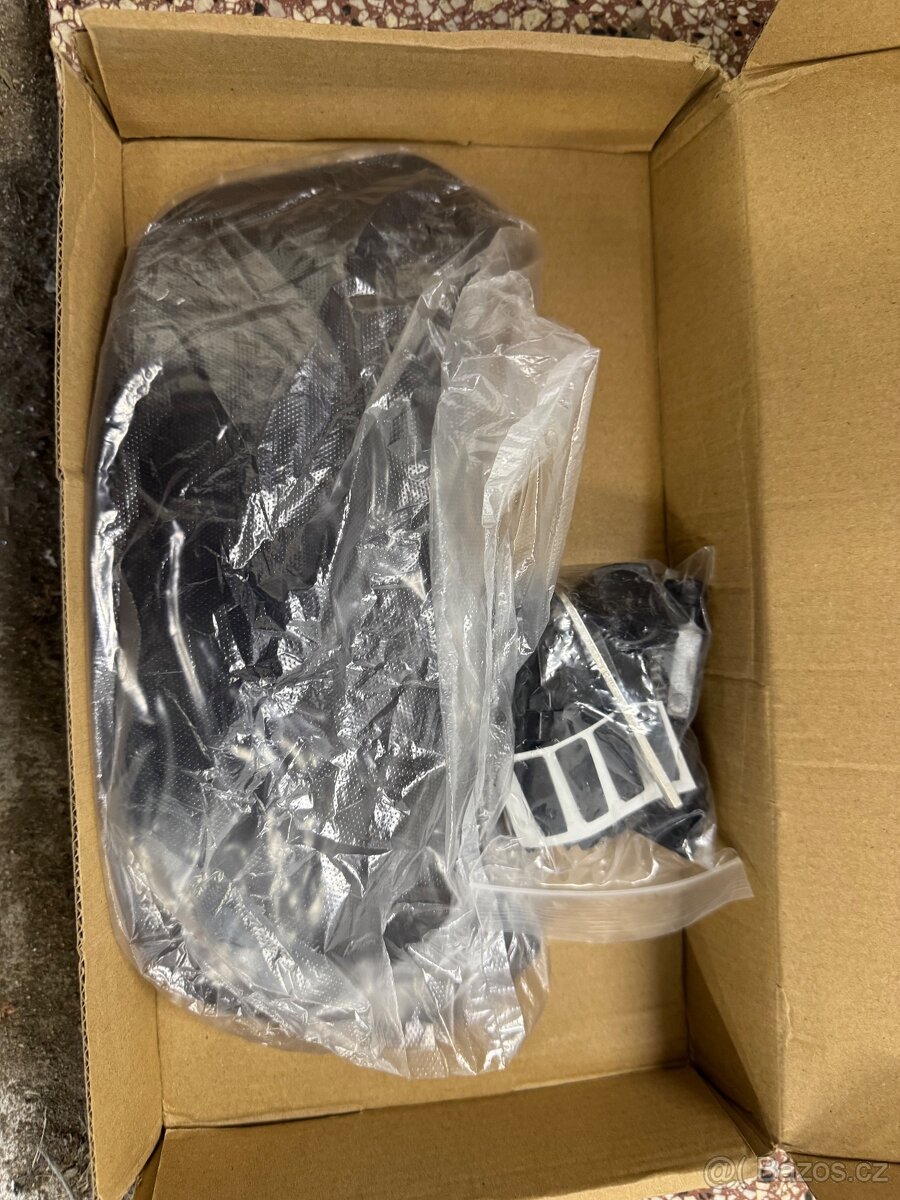 Přídavný štít na motorku ,deflektor - 3