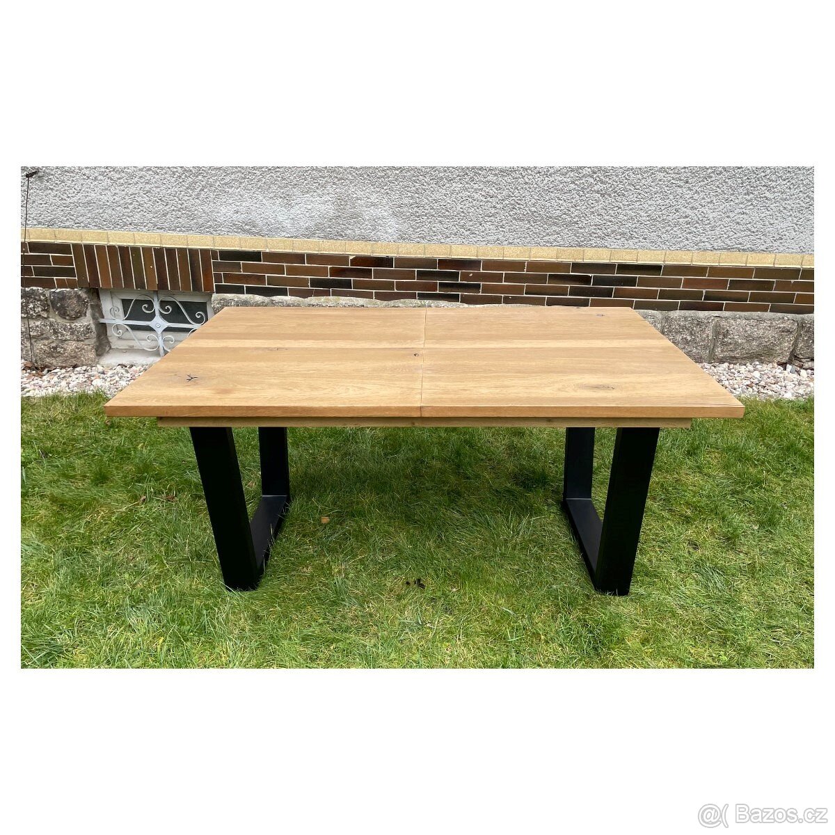 Masivní rozkládací jídelní stůl - Livingstone 160 cm - 3