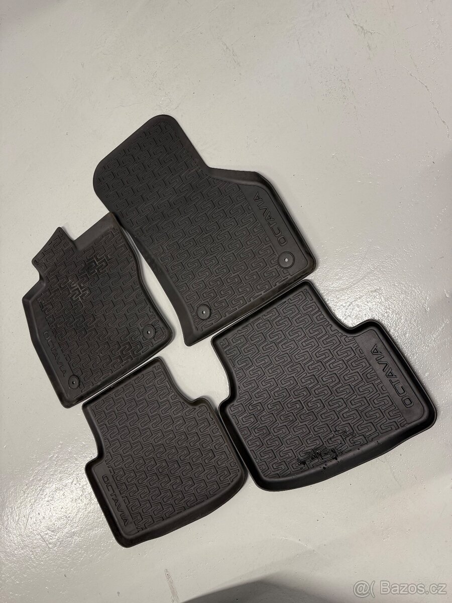 Gumové koberečky Škoda Octavia 3 - 3