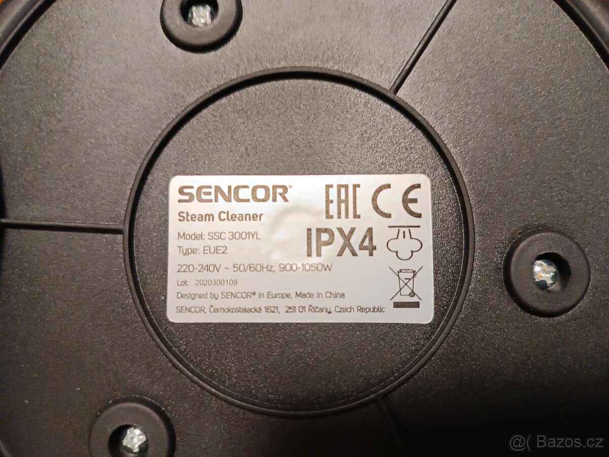 Parní čistič Sencor SSC 3001yl - 3
