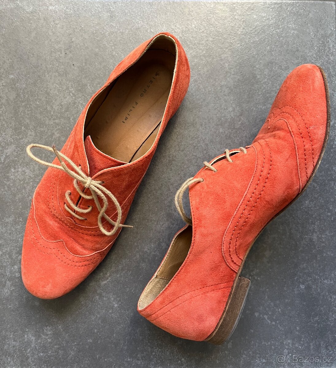 Kožené dámské polobotky Pietro Filipi, vel. 41 - 3