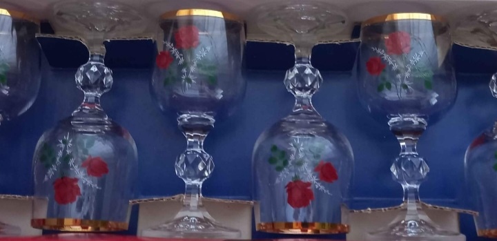 Krásné skleničky na likér,NOVÉ NEPOUŽITÉ - 3