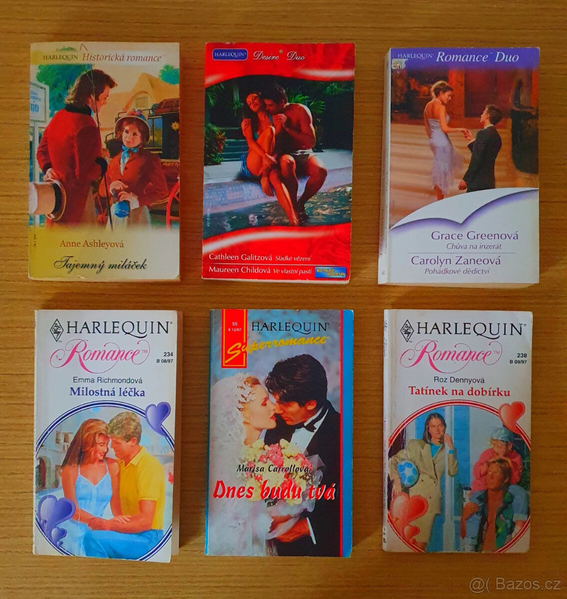 Knihy Harlequin za 0,20 EUR - 3