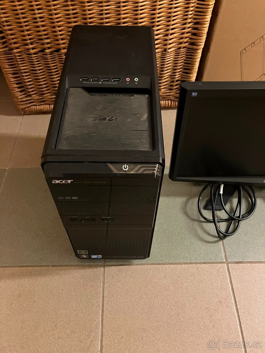 Kompletní počítačová sestava Acer včetně LCD monitoru - 3