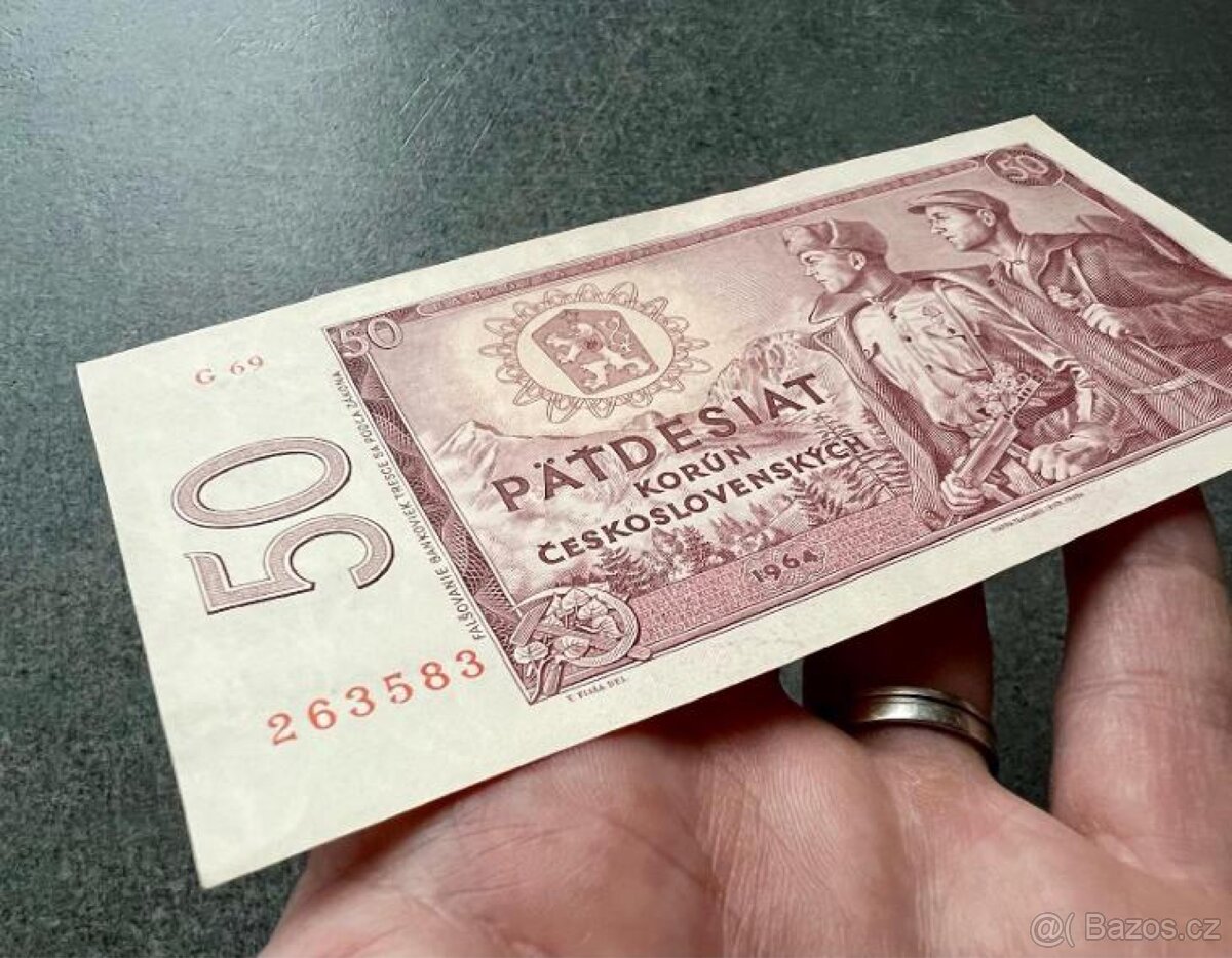 50 KČS 1964, SÉRIE G69 - 3