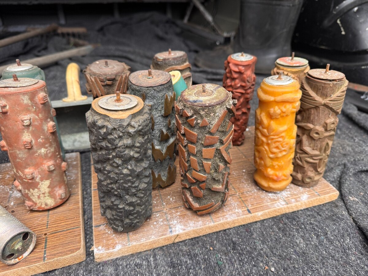 Malířské dekorační válečky retro - 3