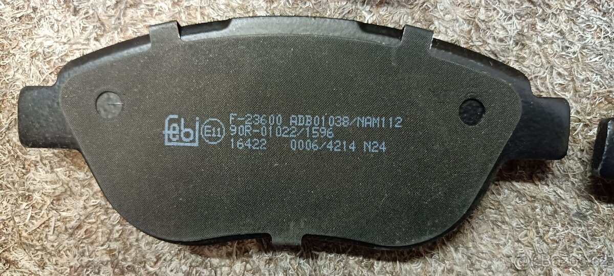 FEBI BILSTEIN 16422 přední brzdové desky Citroën, Peugeot - 3